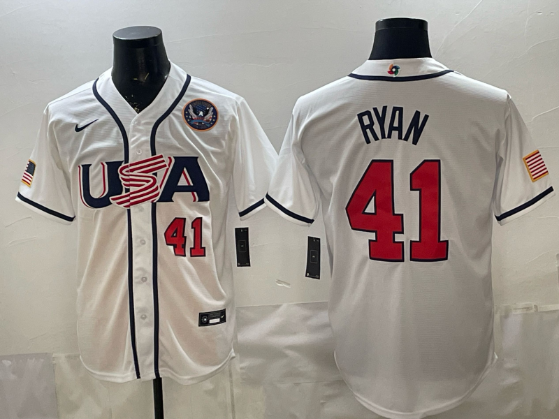 Men 2026 World cup white MLB Nike jersey 00100->more jerseys->MLB Jersey